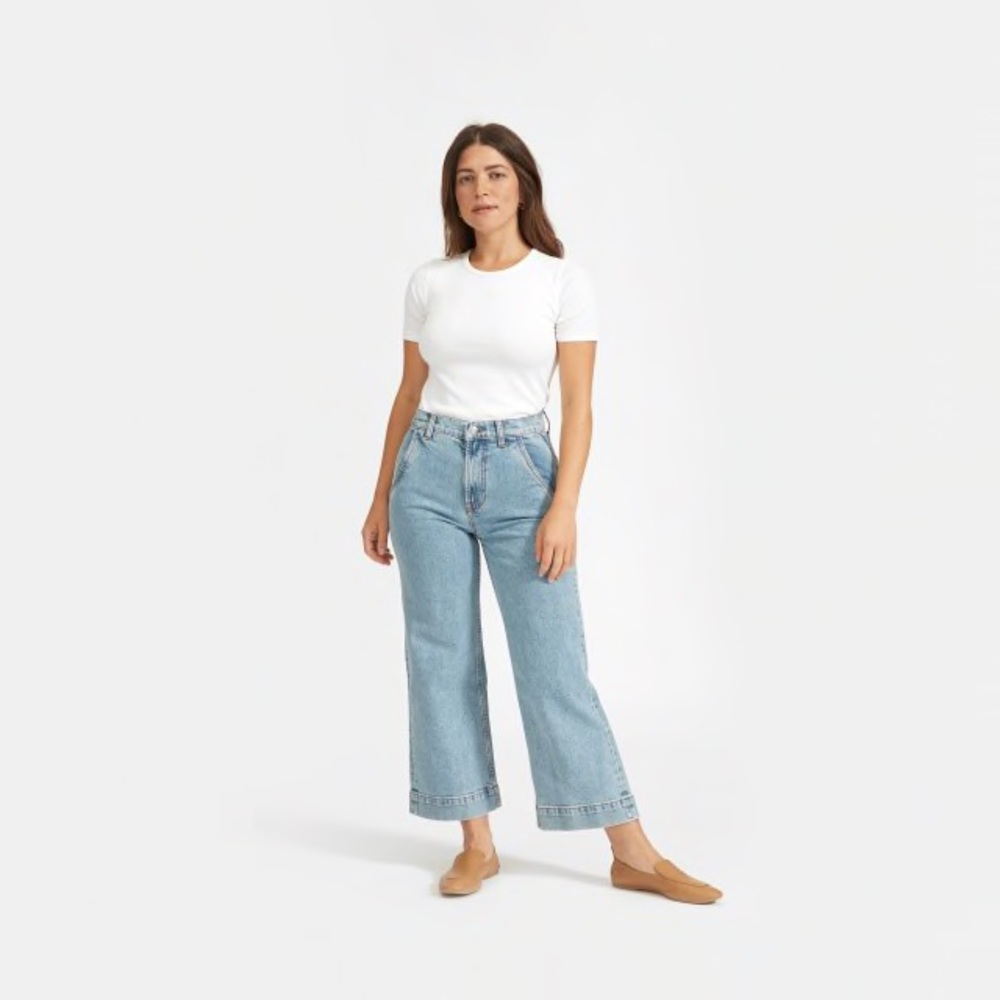 Everlane Wide Leg Jean